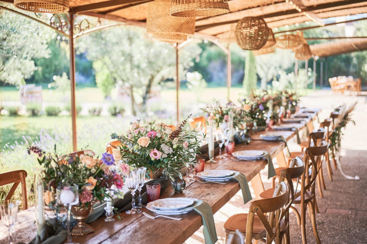 Mariage en Provence au Domaine de Brés // Crédits - Solophotographie et Mélanie Orsini