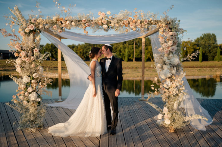 Mariage élégant aux Domaines de Patras © Ben Lévy