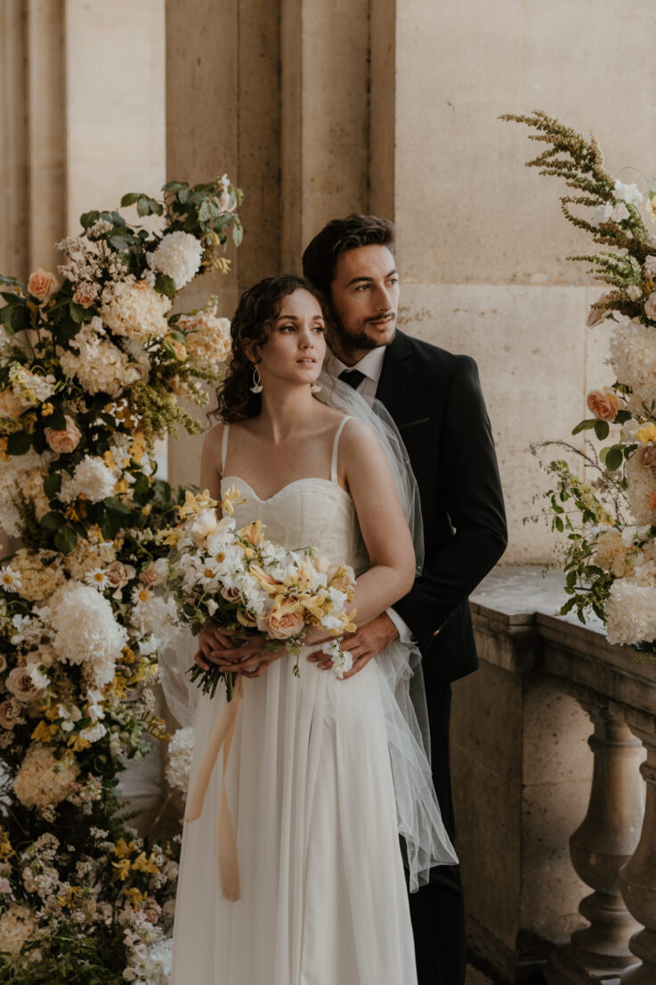 Elopement parisien aux inspirations d'Italie © Julia Allio