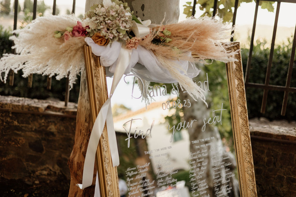 Mariage élégant en Toscane - Diana + Ziad - Blog Mariage Madame C