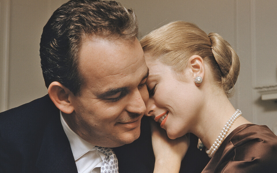 Grace Kelly et le Prince Rainier de Monaco