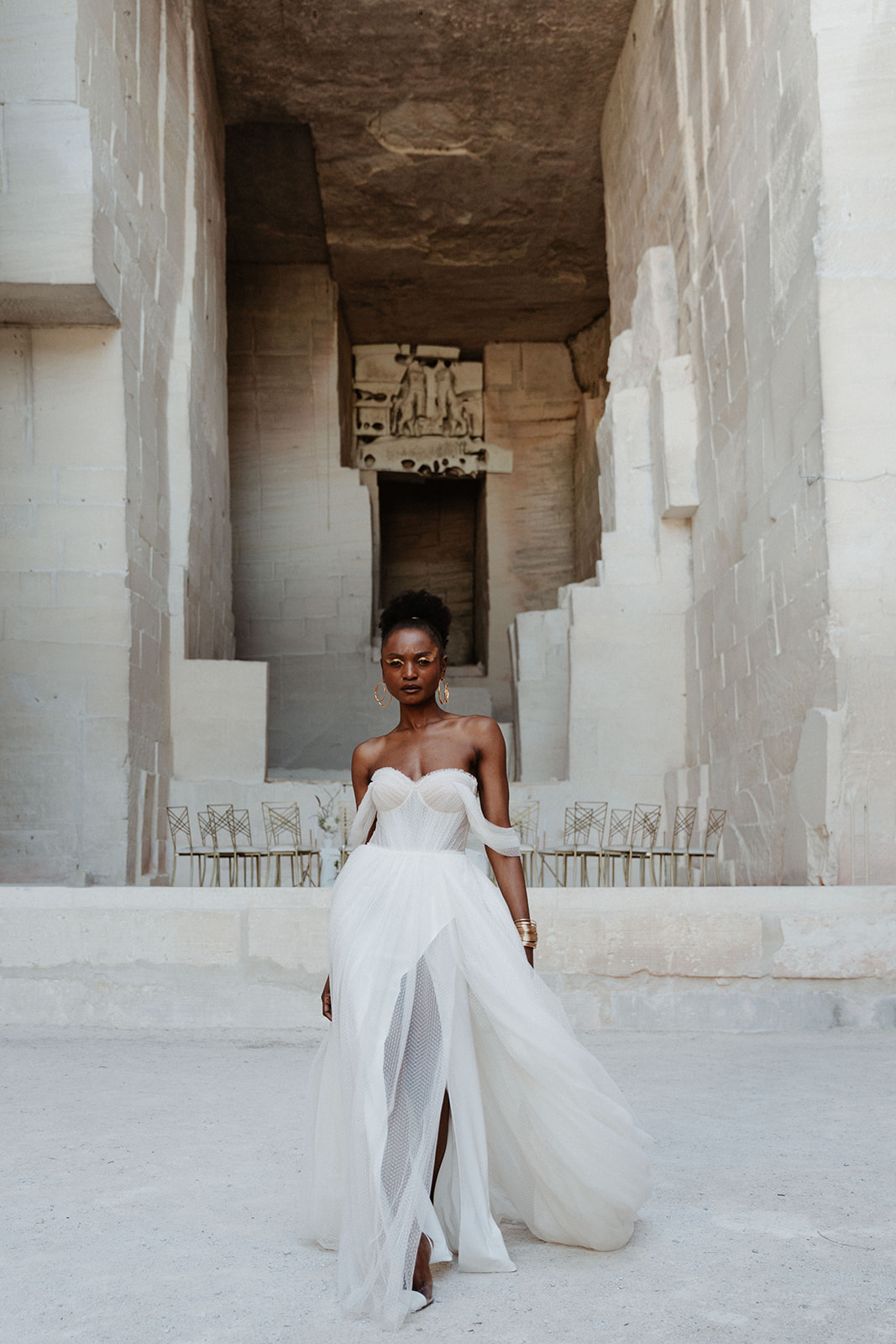 Symbiosis : Poésie couture aux Carrières des Lumières - Blog Mariage Madame C